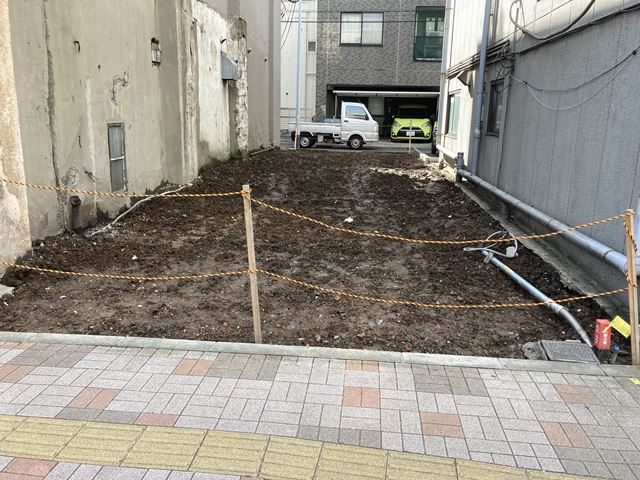 木造2階建て解体工事(東京都江東区森下)　工事後の様子です。